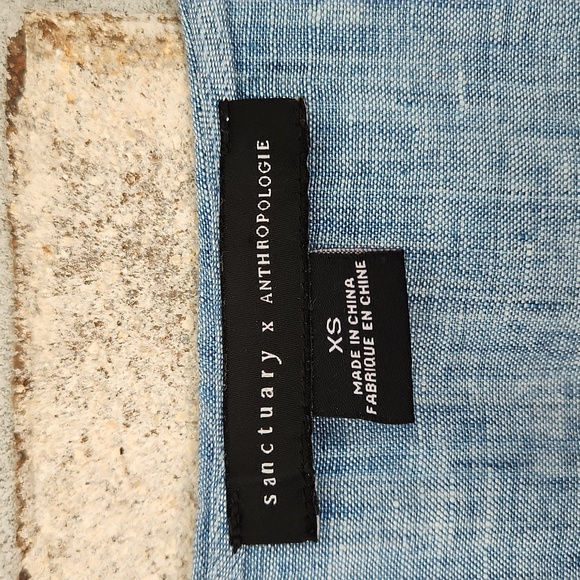 Sanctuary x Anthropologie Montana Tie-Front Romper - Picture 6 of 7